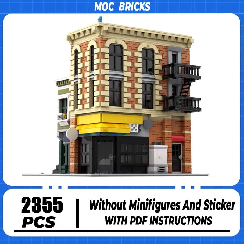 Строительные блоки Moc, уличный уголок, артикул, модель, технология, кирпичи, сделай сам, сборочные игрушки, город, вид на улицу, набор для заключения, подарок
Строительные блоки Moc, уличный уголок, артикул, модель, технология, кирпичи, сделай сам, сборочные игрушки, город, вид на улицу, набор для заключения, подарок