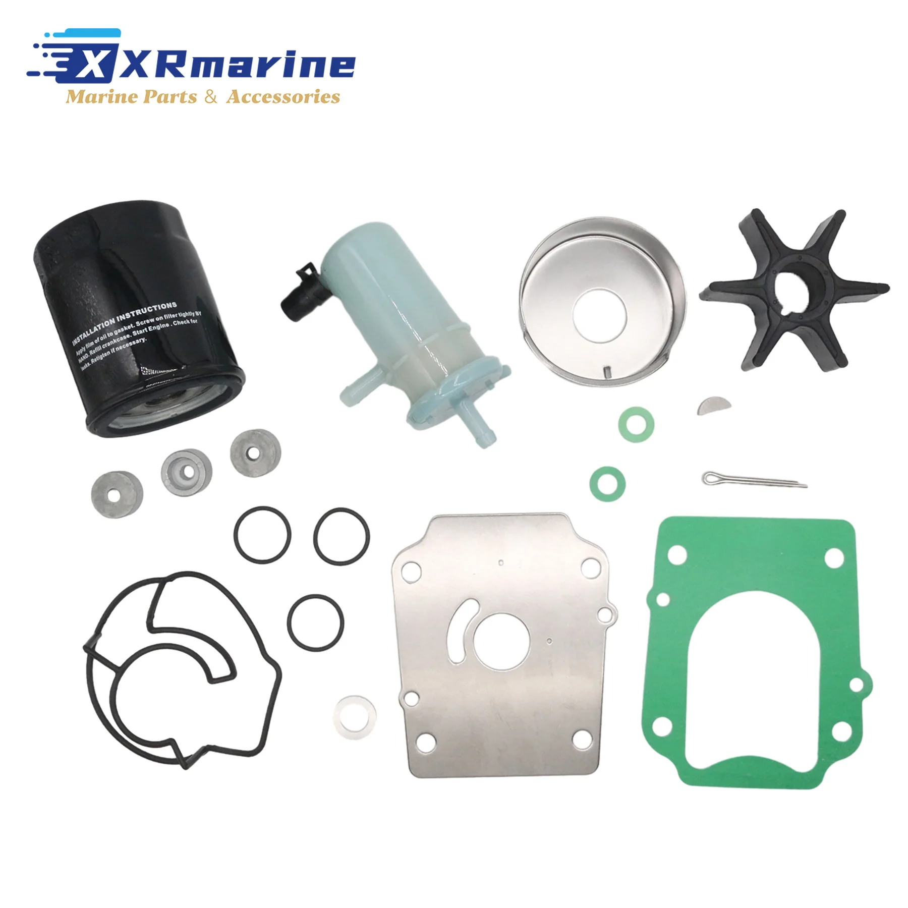 Maintenance Repair Kit 17400-87813 Compatible with Suzuki Outboard Motor Replace 15410-87L00 16510-61A31 17400-87L04 55321-87J00
Maintenance Repair Kit 17400-87813 Compatible with Suzuki Outboard Motor Replace 15410-87L00 16510-61A31 17400-87L04 55321-87J00