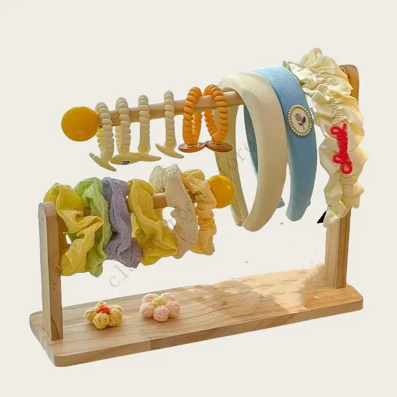 Two Layers Wooden Jewelry Stand Display Headband Hair Rope Holder Desktop Bracelet Necklace Earring Storage Rack
Two Layers Wooden Jewelry Stand Display Headband Hair Rope Holder Desktop Bracelet Necklace Earring Storage Rack