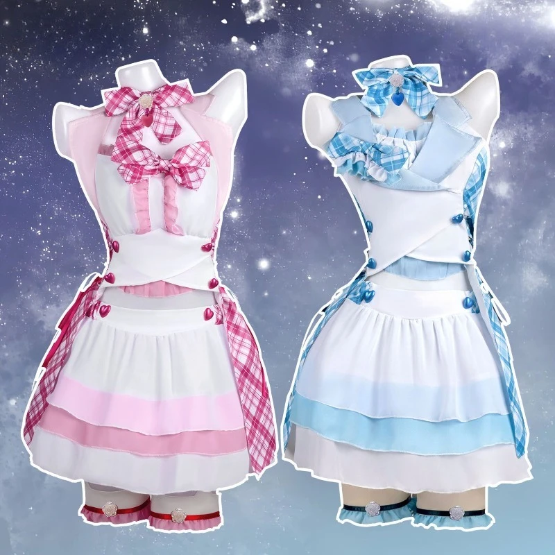 Anime Game Nekopara Vanilla Chocola Cosplay Costume Nekomimi Paradise Wig Printing Maid Attire Woman Sexy Kawaii Carnival Suit
Anime Game Nekopara Vanilla Chocola Cosplay Costume Nekomimi Paradise Wig Printing Maid Attire Woman Sexy Kawaii Carnival Suit