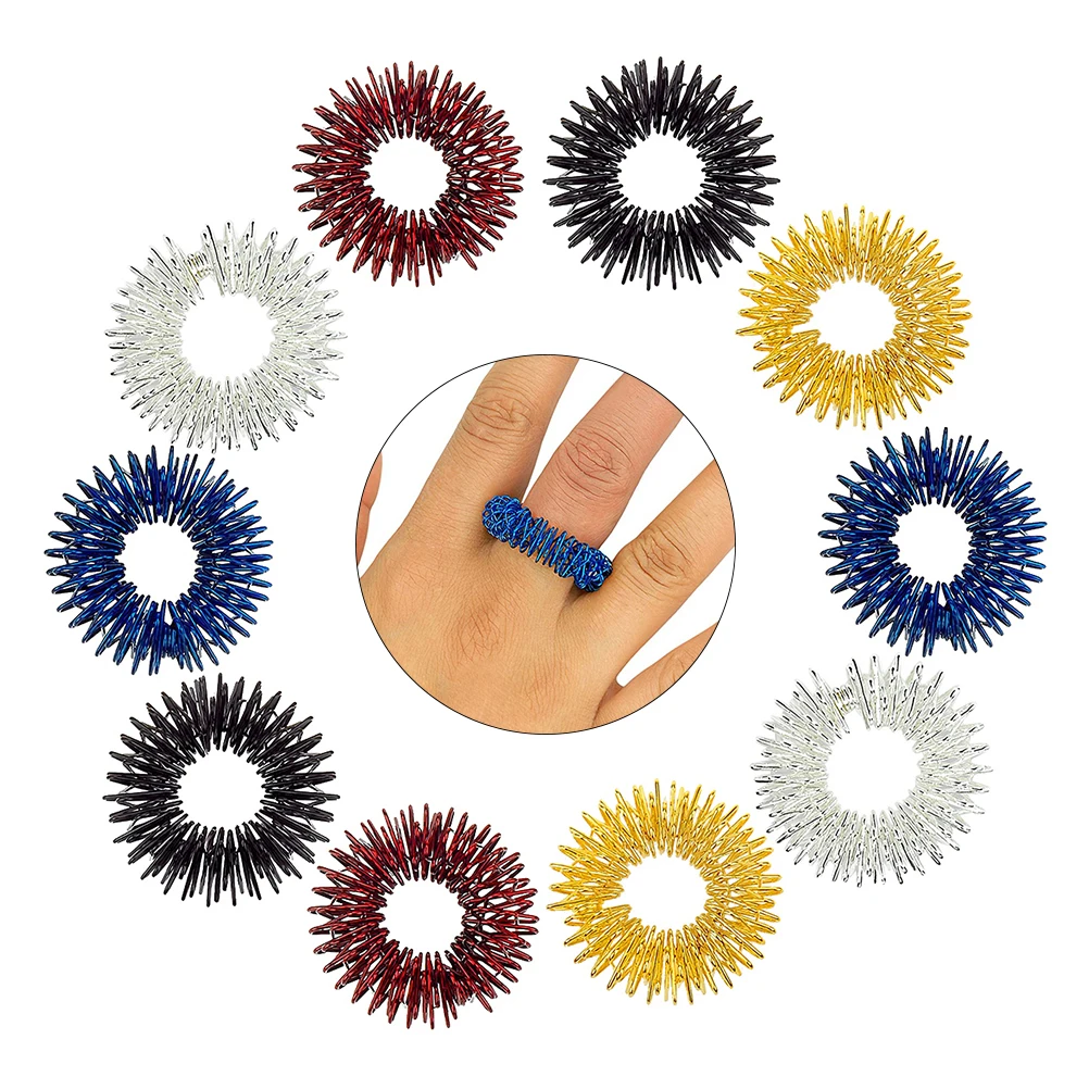12 Pcs Massage Ring Acupressure Finger Rings Medicine Massager Chinese Massagers High Quality Energy Concentration Relief
12 Pcs Massage Ring Acupressure Finger Rings Medicine Massager Chinese Massagers High Quality Energy Concentration Relief