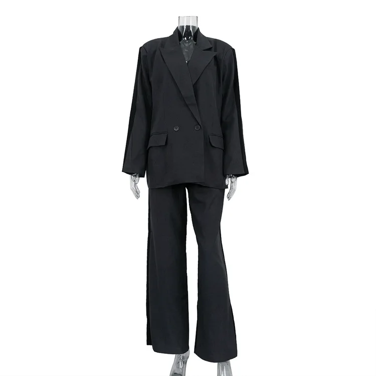 YYAHAHAS Women's Contrast Color Blazer & Wide Leg Pants Set Business Casual Suit Office Outfit Two Piece Set
YYAHAHAS Women's Contrast Color Blazer & Wide Leg Pants Set Business Casual Suit Office Outfit Two Piece Set
