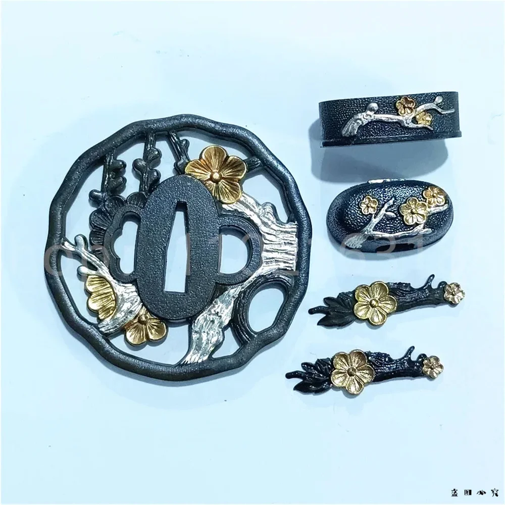 Медная твердая латунь, поручня Tsuba Guard Fuchi Menuki Kashira для Японии, японская катана, самурайский меч, фитинги, детали, новинка
Медная твердая латунь, поручня Tsuba Guard Fuchi Menuki Kashira для Японии, японская катана, самурайский меч, фитинги, детали, новинка