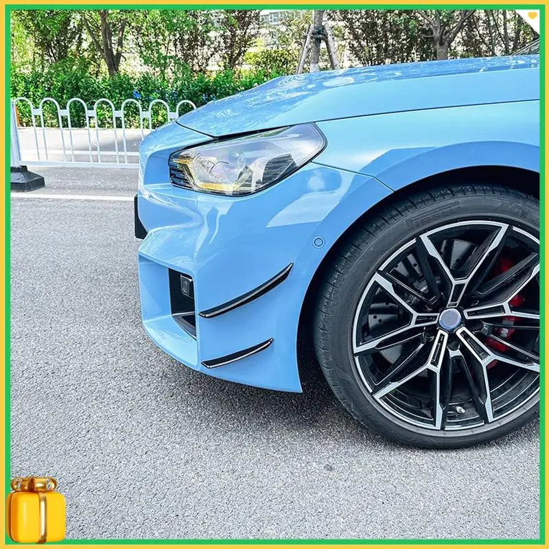 Premium Car Front Bumper Side Spoiler Splitter Fog Lamp Side Spoiler Trim For BMW 2 Series M2 G87 2023+ Bright Black
Premium Car Front Bumper Side Spoiler Splitter Fog Lamp Side Spoiler Trim For BMW 2 Series M2 G87 2023+ Bright Black