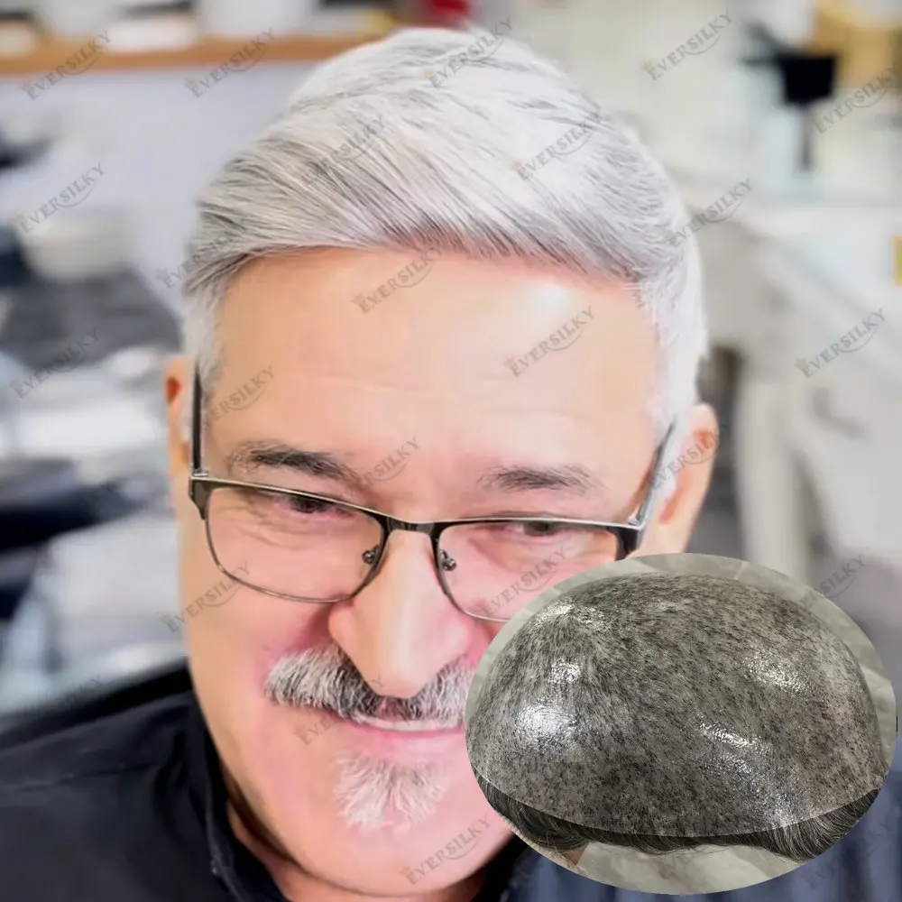 Invisible PU Base Men's Toupee 100% Real Human Hair with Natural Hairline1b40 1B80 Grey Black Durable Hair Replacement System
Invisible PU Base Men's Toupee 100% Real Human Hair with Natural Hairline1b40 1B80 Grey Black Durable Hair Replacement System