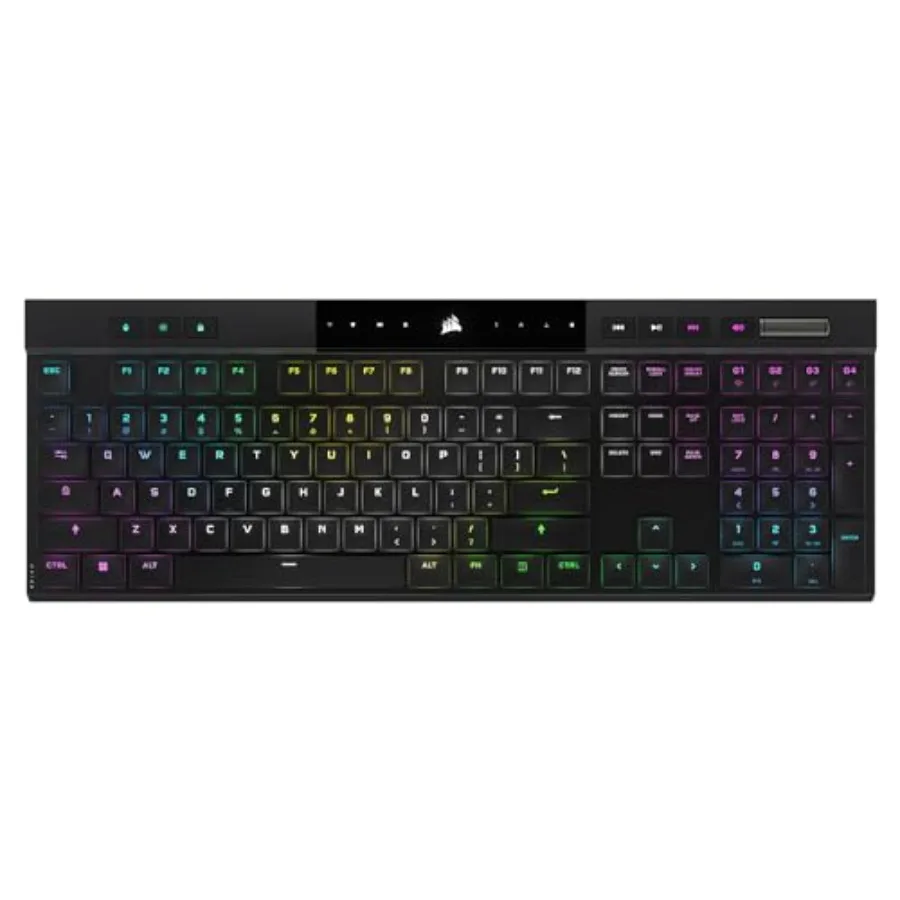 RGB Mechanical Gaming Keyboard - Ultra-Thin, Sub-1ms Slipstream, Low-Latency Bluetooth, Key - NA Layout, QWERTY - Black
RGB Mechanical Gaming Keyboard - Ultra-Thin, Sub-1ms Slipstream, Low-Latency Bluetooth, Key - NA Layout, QWERTY - Black