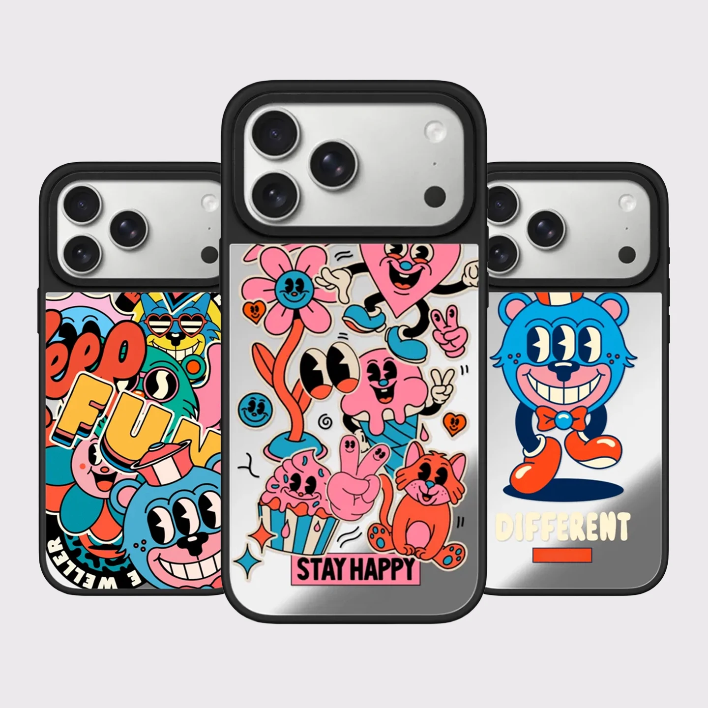 Cartoon Different Mirror Surface Magnetic Phone Case Cover for IPhone 12 13 14 15 16 17 Pro Max Case for IPhone 17 Air
Cartoon Different Mirror Surface Magnetic Phone Case Cover for IPhone 12 13 14 15 16 17 Pro Max Case for IPhone 17 Air