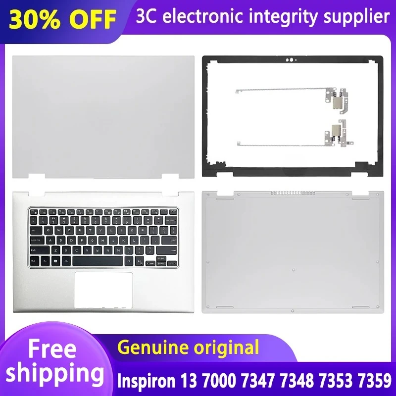 NEW Laptops case for Inspiron 13 7000 7347 7348 7353 7359 LCD Back Cover Front Bezel Palmrest/Bottom Case Top Lid 0V5CHP
NEW Laptops case for Inspiron 13 7000 7347 7348 7353 7359 LCD Back Cover Front Bezel Palmrest/Bottom Case Top Lid 0V5CHP