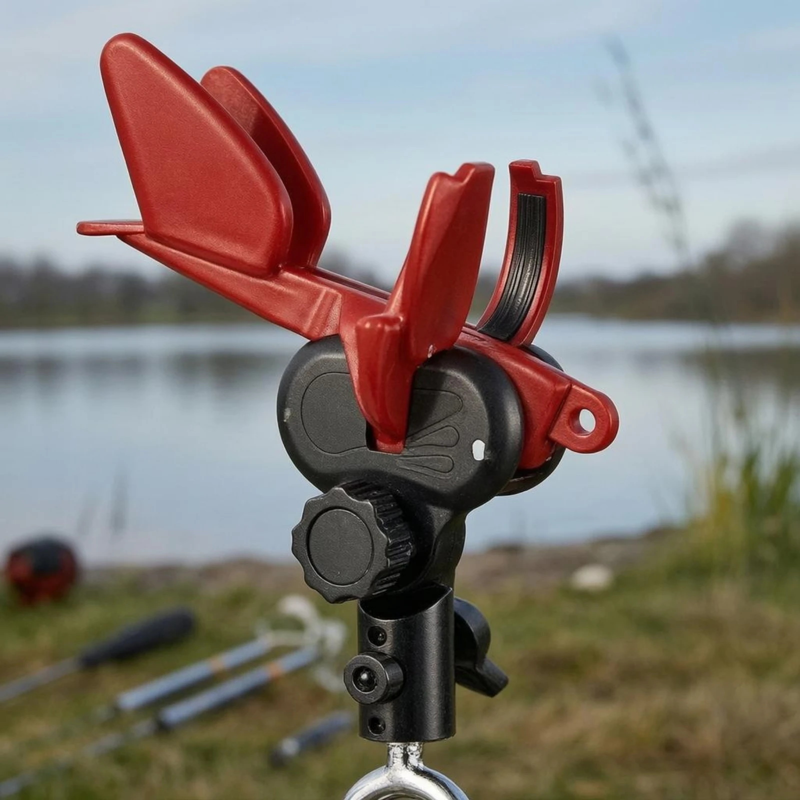 Adjustable Fishing Rod Bracket Tightening Knob Fishing Pole Holder Sporting Equipment Metal and Plastic
Adjustable Fishing Rod Bracket Tightening Knob Fishing Pole Holder Sporting Equipment Metal and Plastic