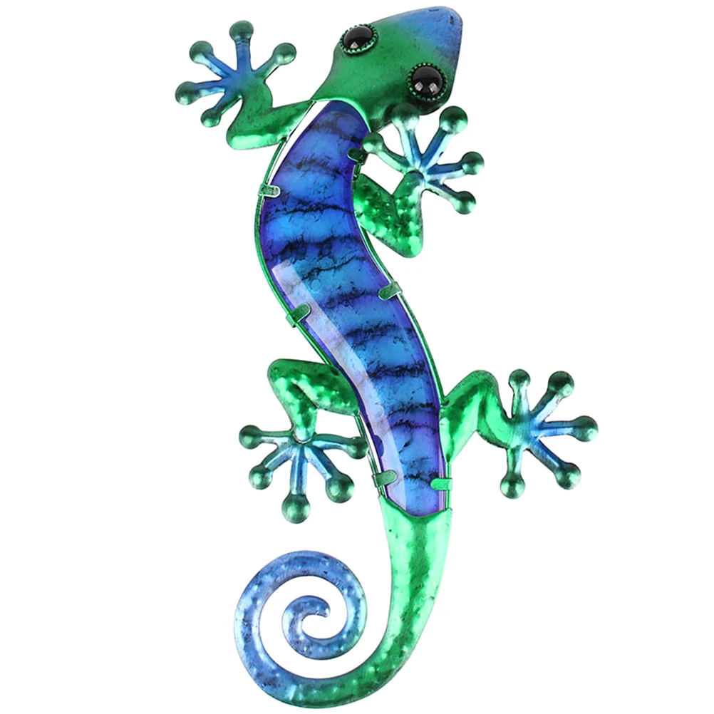 Metal Gecko Wall Crafted Iron Hanging Gecko Statue for Garden Fence Gate Decor Lightweight Colorful Texture Home Ornament
Metal Gecko Wall Crafted Iron Hanging Gecko Statue for Garden Fence Gate Decor Lightweight Colorful Texture Home Ornament
