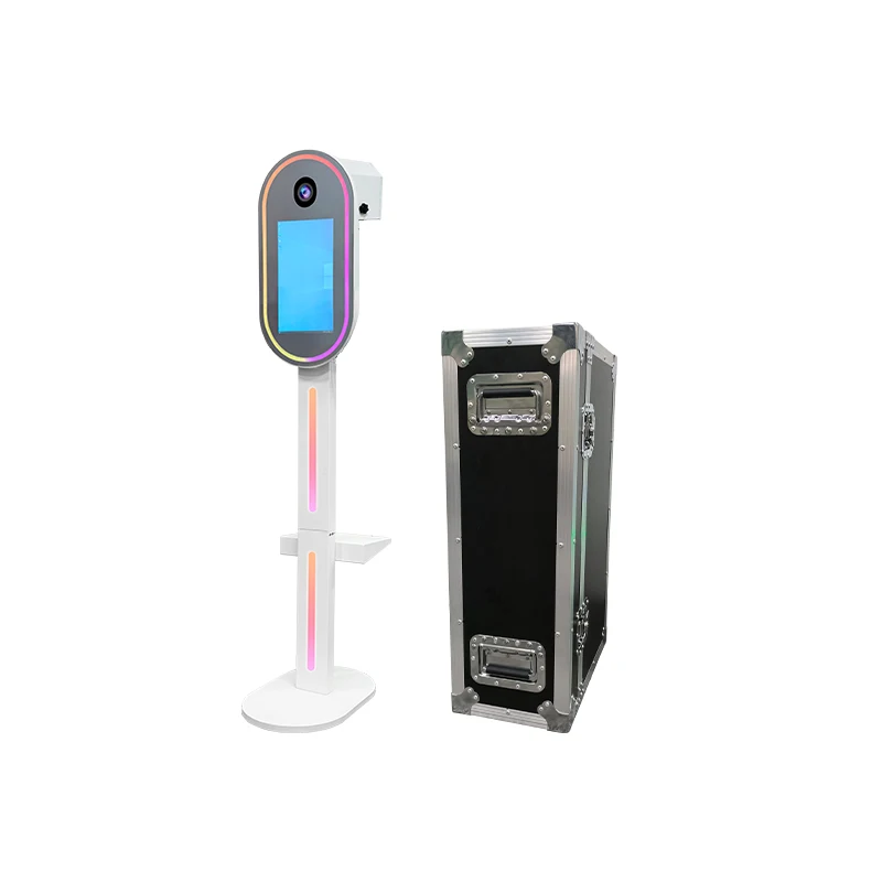 ZJW high-quality hot selling customized products Portable Digital 15.6inch Touch Screen Selfie Oval Dslr Photo Booth With Flight
ZJW high-quality hot selling customized products Portable Digital 15.6inch Touch Screen Selfie Oval Dslr Photo Booth With Flight