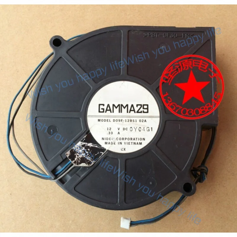 Z For 1pcs Turbo Fan D09F-12BS1 02A 12V 0.33A Projector Fan #rt
Z For 1pcs Turbo Fan D09F-12BS1 02A 12V 0.33A Projector Fan #rt