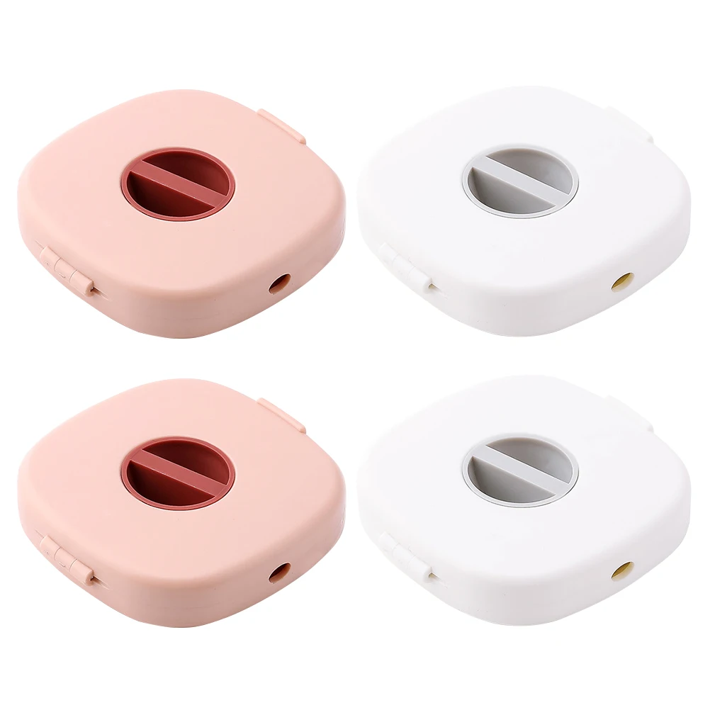 4pcs Cable Management Box Data Cable Storage Organizer Charging Winder Earphone Case Cord Holder Small Size Lightweight Portable
4pcs Cable Management Box Data Cable Storage Organizer Charging Winder Earphone Case Cord Holder Small Size Lightweight Portable