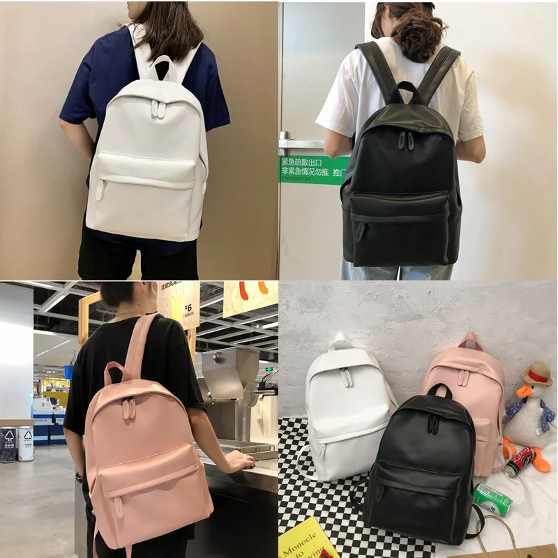 2022 Fashion Women Backpack High Quality Female Soft PU Leather School Bag For Teenage Girls Boys Travel Double Shoulder Bags
2022 Fashion Women Backpack High Quality Female Soft PU Leather School Bag For Teenage Girls Boys Travel Double Shoulder Bags