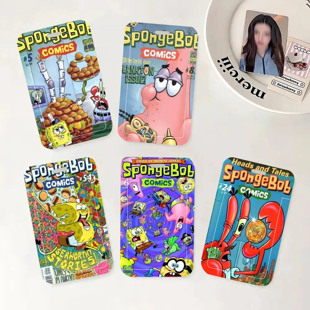 S-SpongeBob Water SquarePants ID Card Holder Neck Strap Pendant Door Badge Holder Lanyards Keychain Work Credential Case Gift
S-SpongeBob Water SquarePants ID Card Holder Neck Strap Pendant Door Badge Holder Lanyards Keychain Work Credential Case Gift