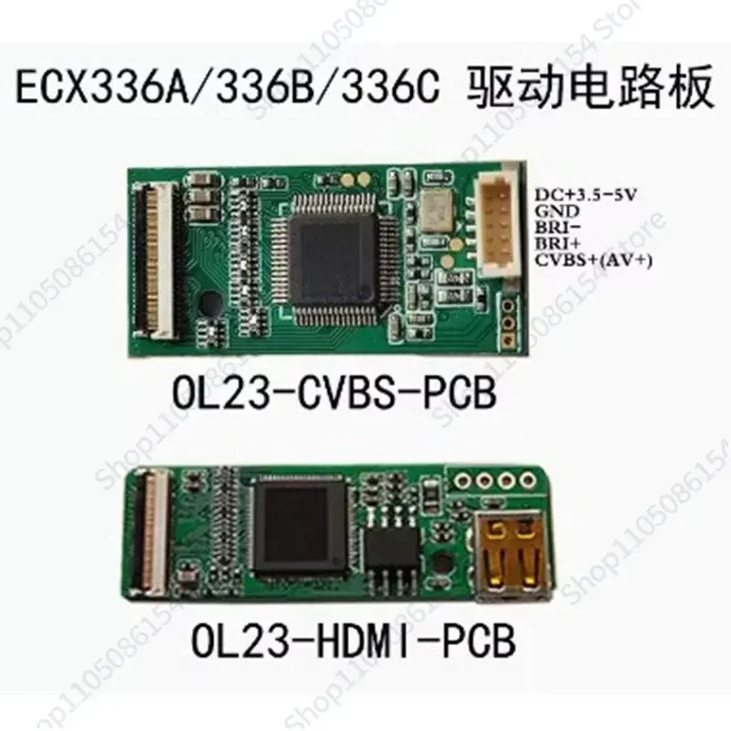 Mini Micro OLED ECX331 333, 334, 335, 336, 337 Display Driver Boards
Mini Micro OLED ECX331 333, 334, 335, 336, 337 Display Driver Boards