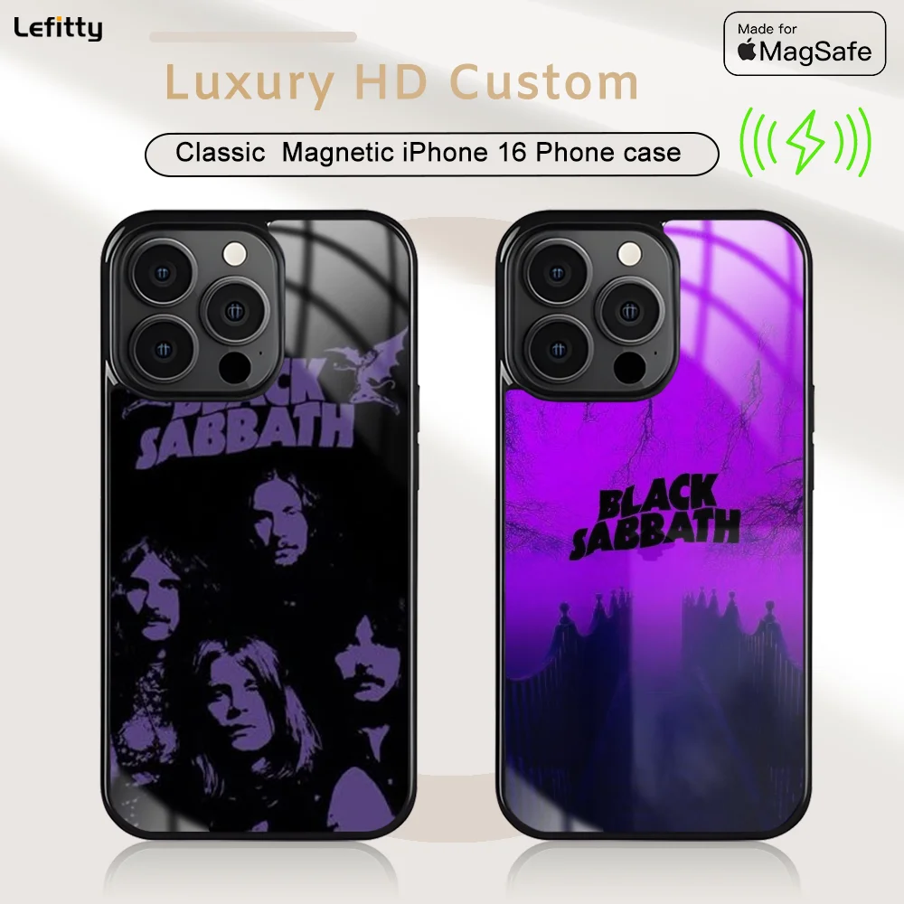 B-Black S-Sabbath Band Phone Case For iPhone 16 15 14 13 12 11 Pro Max Plus Mini Magnetic Magsafe Wireless Charging Cover
B-Black S-Sabbath Band Phone Case For iPhone 16 15 14 13 12 11 Pro Max Plus Mini Magnetic Magsafe Wireless Charging Cover