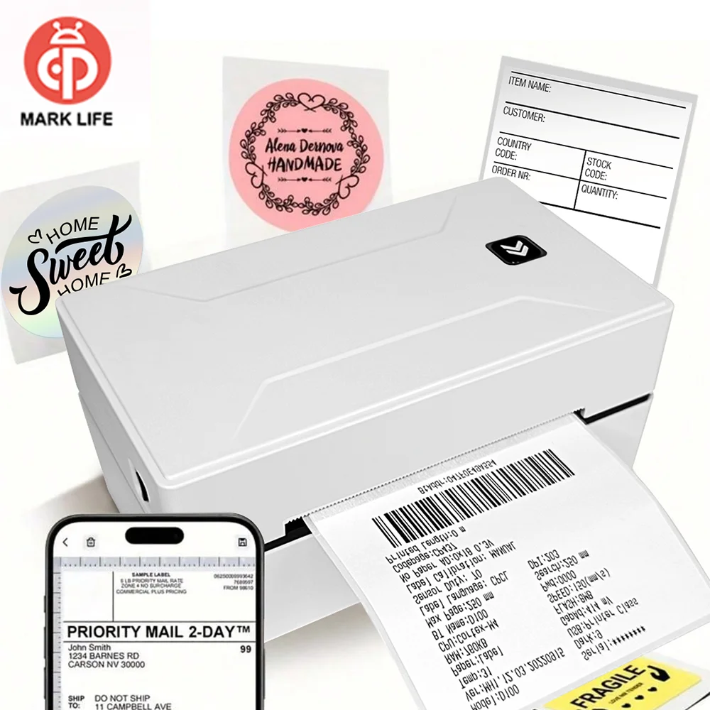 Marklife термопринтер этикеток D100 портативный белый ЕС 4X6 дюймов принтер транспортных этикеток для кухни, школы, офиса, малого бизнеса
Marklife термопринтер этикеток D100 портативный белый ЕС 4X6 дюймов принтер транспортных этикеток для кухни, школы, офиса, малого бизнеса