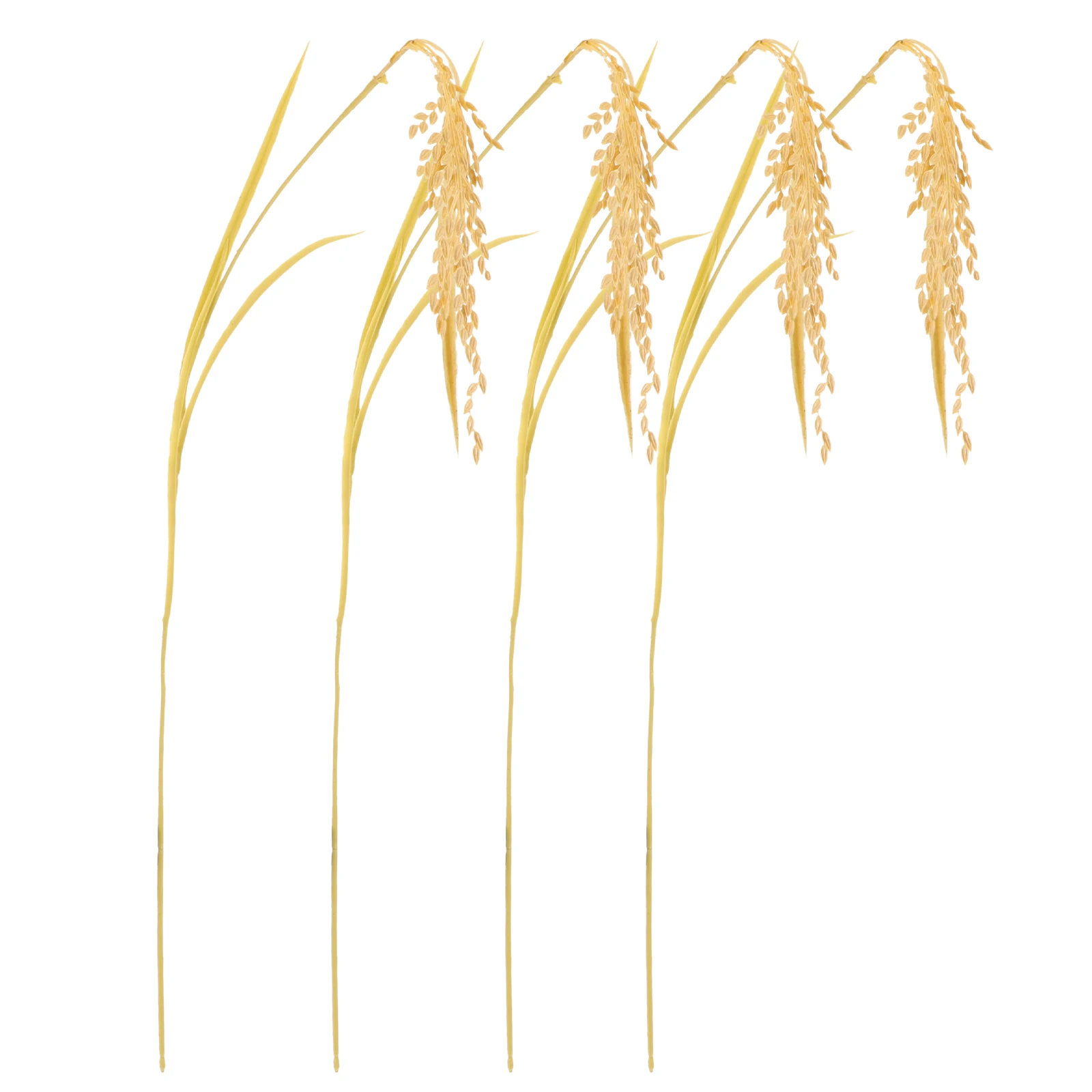 4 Pcs Fake Rice Ear Decoration Dining Room Table of Wheat Plastic Branches for Vase
4 Pcs Fake Rice Ear Decoration Dining Room Table of Wheat Plastic Branches for Vase