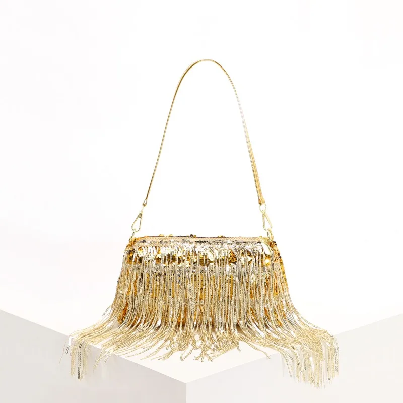 New Women's Underarm Bag Fashionable High Quality Women's Shoulder Bag Classic Tassel Versatile Multi Functional Storage Bag
New Women's Underarm Bag Fashionable High Quality Women's Shoulder Bag Classic Tassel Versatile Multi Functional Storage Bag