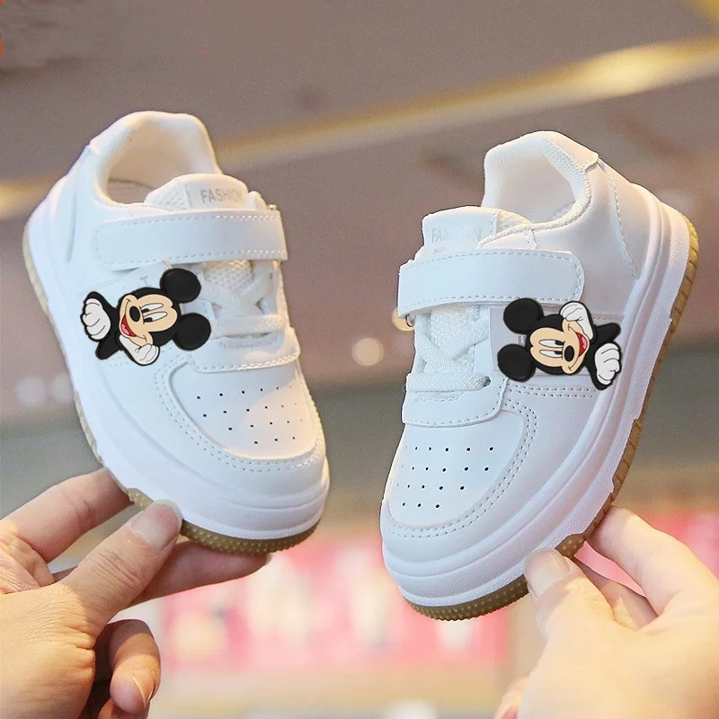 Disney Minnie Mouse Children cartoon Casual Shoes Spring Autumn Girl Sports Shoes Non-slip Light Boy Soft Sole Board Shoes
Disney Minnie Mouse Children cartoon Casual Shoes Spring Autumn Girl Sports Shoes Non-slip Light Boy Soft Sole Board Shoes
