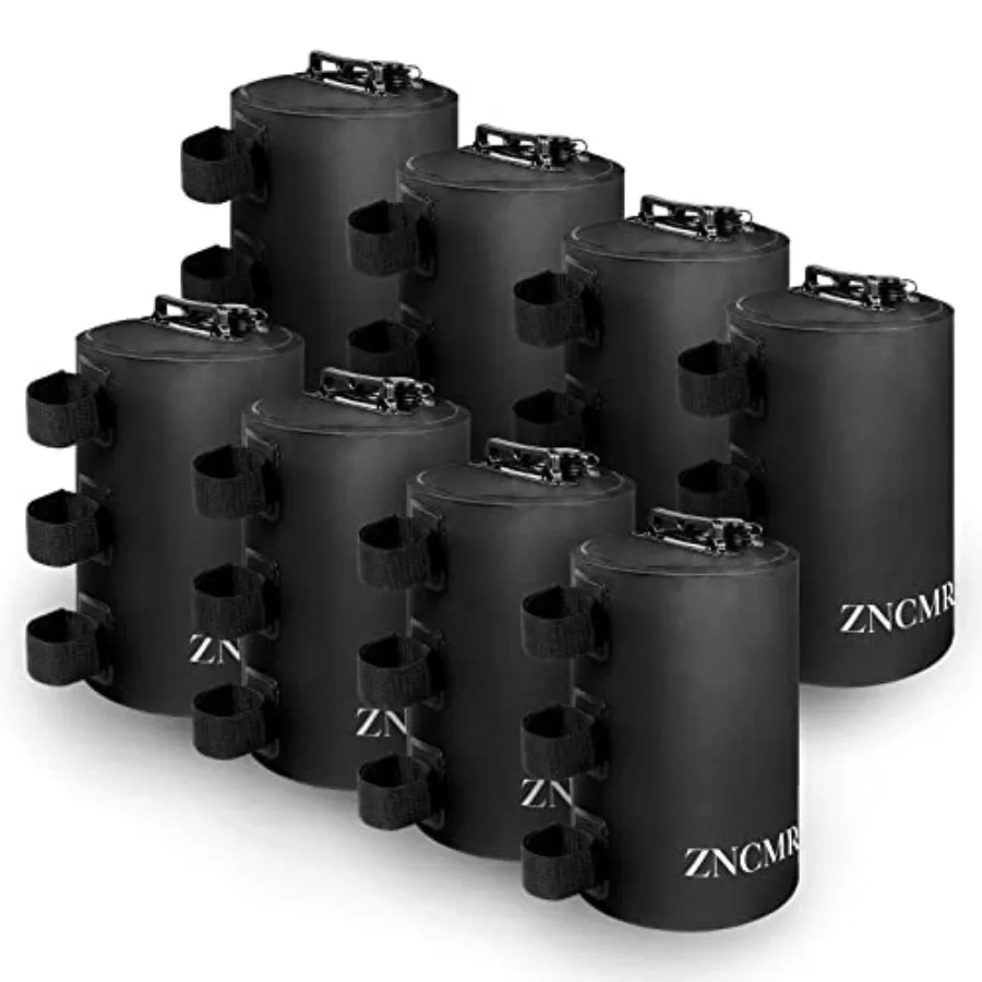 Canopy Water Weight Bag, 176 LBS Water Tent Weights Set of 8 Leg Weights for Pop Up Canopy, Tent, Gazebo, Black
Canopy Water Weight Bag, 176 LBS Water Tent Weights Set of 8 Leg Weights for Pop Up Canopy, Tent, Gazebo, Black