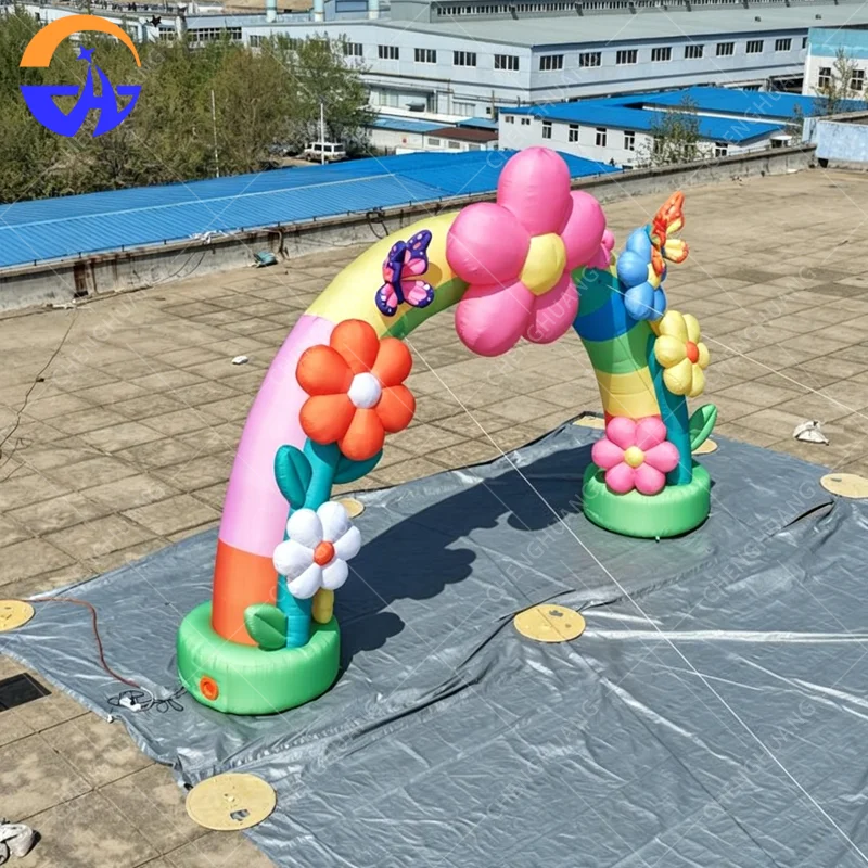 Colorful Inflatable Flower Arch with Butterflies Party Event Festival Advertising Decoration Prop for Gathering Celebration
Colorful Inflatable Flower Arch with Butterflies Party Event Festival Advertising Decoration Prop for Gathering Celebration