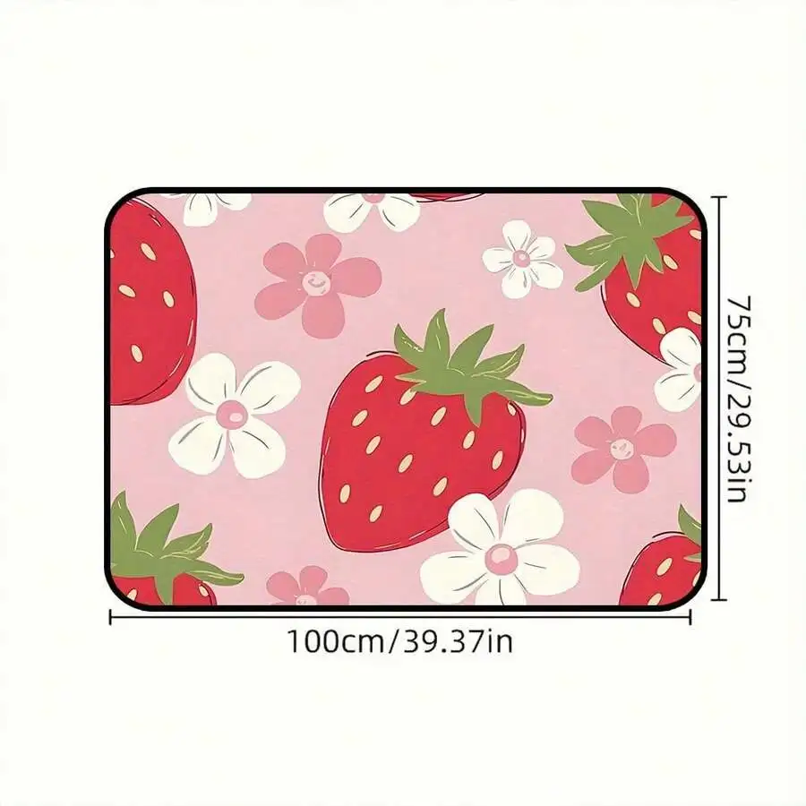Durable Strawberry Floral Pattern Car Trunk Mat | Easy-To-Clean Design, Suitable For All Car Models, Stylish Interior Accessory
Durable Strawberry Floral Pattern Car Trunk Mat | Easy-To-Clean Design, Suitable For All Car Models, Stylish Interior Accessory