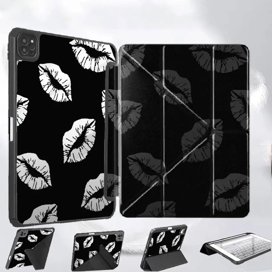 Cartoon Lip Print Tablet Case For iPad Mini 6 7 Pro 2025 Air 4 5 M3 M2 M4 11inch Pro 11th 10th 9th 8th 7th 12.9inch Holder Cover
Cartoon Lip Print Tablet Case For iPad Mini 6 7 Pro 2025 Air 4 5 M3 M2 M4 11inch Pro 11th 10th 9th 8th 7th 12.9inch Holder Cover