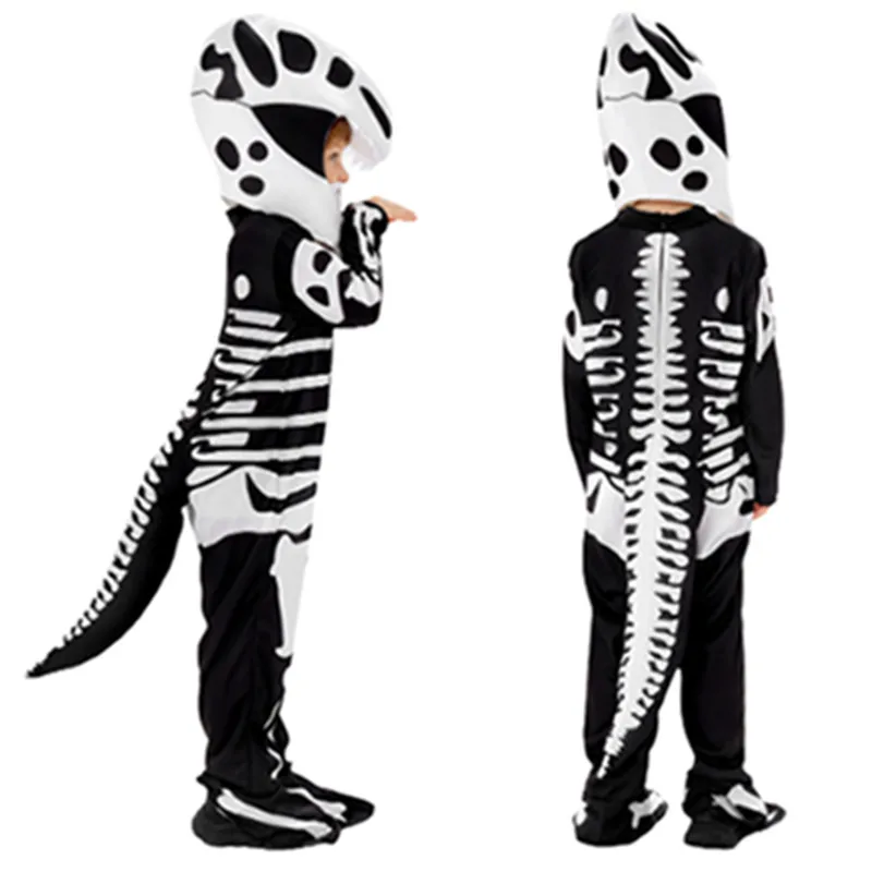 Kids Cartoon Animal Stage Performance Clothing Dinosaur Cosplay Jumpsuit Hat Headgear Costume Halloween Carnival Party Suit 
Kids Cartoon Animal Stage Performance Clothing Dinosaur Cosplay Jumpsuit Hat Headgear Costume Halloween Carnival Party Suit