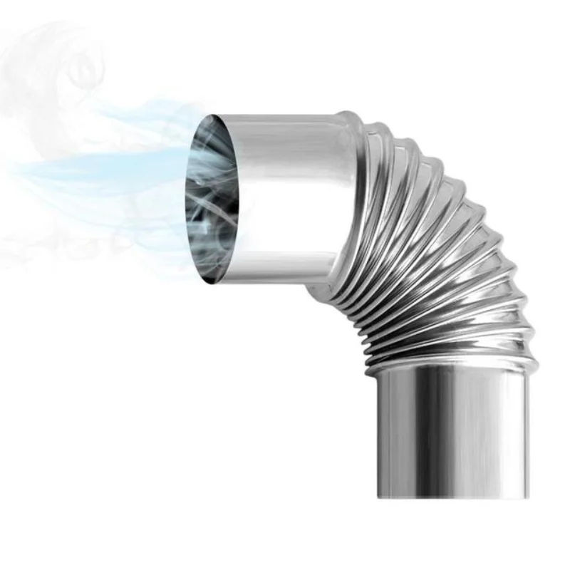 60mm Stainless Steel 90 Degree Elbow Chimney Liner Bend 90° Multi Flue Stove Pipe For Outdoor Camping Wood Stoves Accessories
60mm Stainless Steel 90 Degree Elbow Chimney Liner Bend 90° Multi Flue Stove Pipe For Outdoor Camping Wood Stoves Accessories