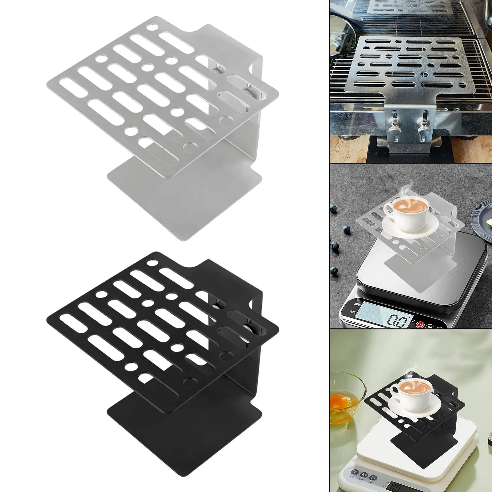 Coffee Weighing Rack Easy to Clean Professional Accessory Multipurpose Lightweight Electronic Scale Weighing Stand for Cafe Home
Coffee Weighing Rack Easy to Clean Professional Accessory Multipurpose Lightweight Electronic Scale Weighing Stand for Cafe Home
