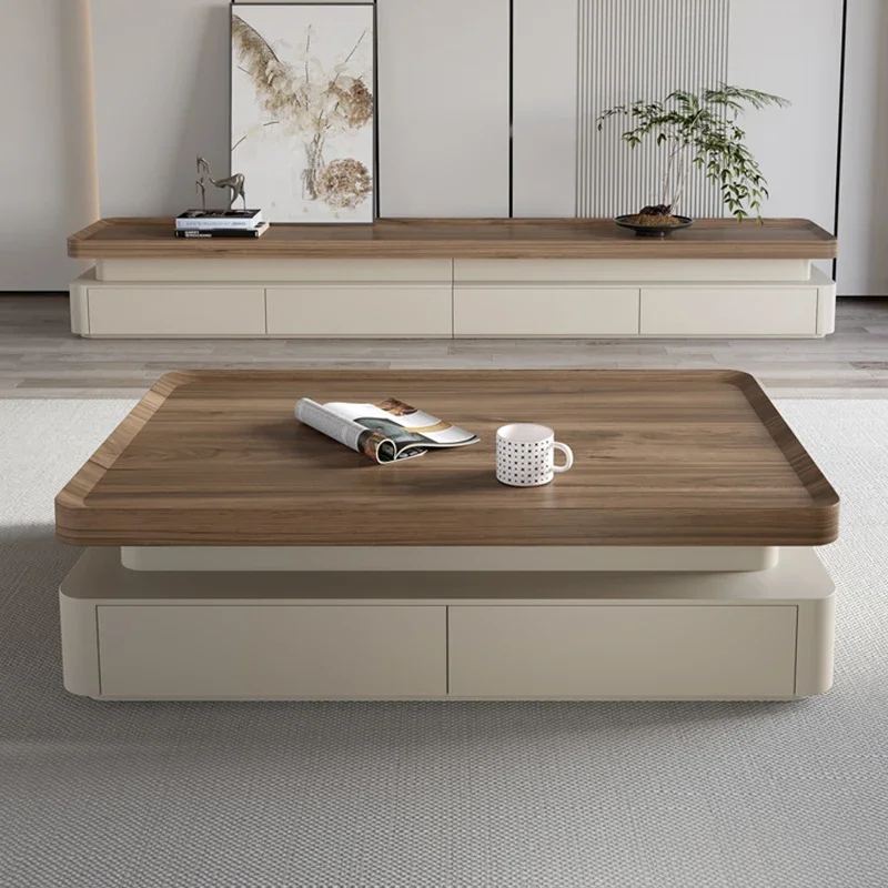 Unique Storage Tray Coffee Table Clear Cute Square Nordic Living Room Side Table Wood Modern Floor Mesa Auxiliar Home Furniture
Unique Storage Tray Coffee Table Clear Cute Square Nordic Living Room Side Table Wood Modern Floor Mesa Auxiliar Home Furniture
