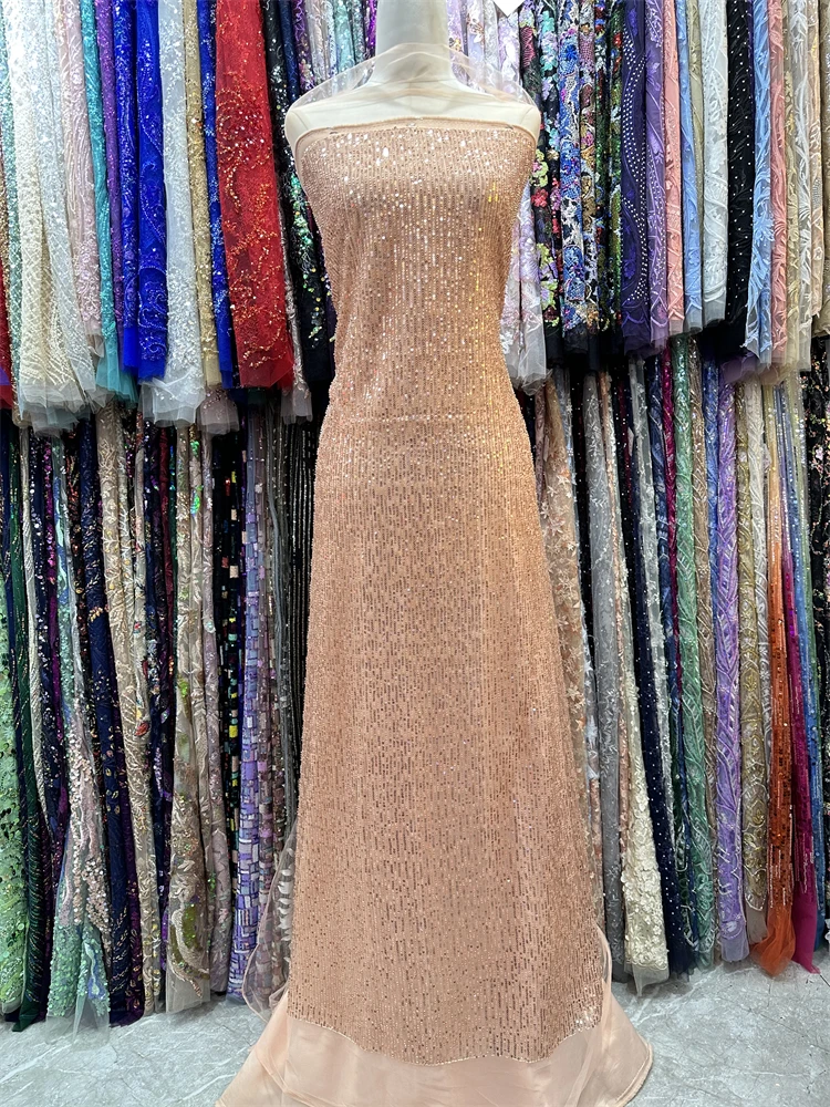 Luxurious African Lace Fabric 2023 High Quality French Embroidery Nigerian Sequins Beaded Lace Fabrics For Wedding Dresses Rf
Luxurious African Lace Fabric 2023 High Quality French Embroidery Nigerian Sequins Beaded Lace Fabrics For Wedding Dresses Rf