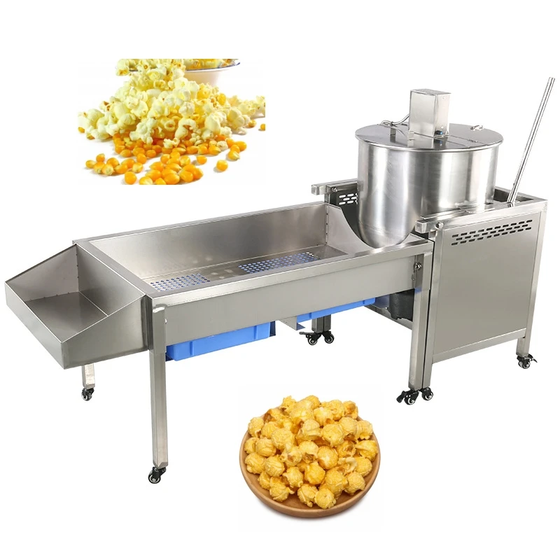 Xf Commercial Fully Automatic Industrial Popcorn Machine 1400W Electric Heating Stirring Bakery Use 1-Year Warranty Long Service 
Xf Commercial Fully Automatic Industrial Popcorn Machine 1400W Electric Heating Stirring Bakery Use 1-Year Warranty Long Service
