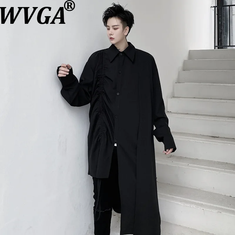 WVGA весна осень новая мужская рубашка с длинным рукавом модная индивидуальная стильная нишевая повседневная рубашка с отложным воротником Ins W17293
WVGA весна осень новая мужская рубашка с длинным рукавом модная индивидуальная стильная нишевая повседневная рубашка с отложным воротником Ins W17293