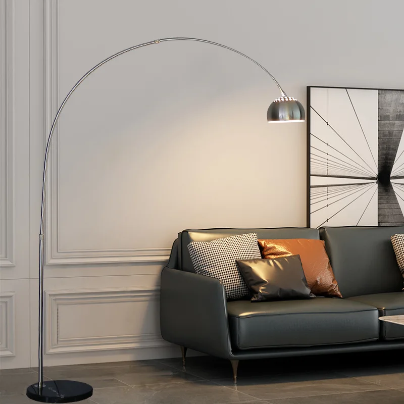 Modern Electroplating Adjustable Fishing Rod Marble Base Floor Lamp Living Room Bedroom Remote Control Decorative LED Light
Modern Electroplating Adjustable Fishing Rod Marble Base Floor Lamp Living Room Bedroom Remote Control Decorative LED Light
