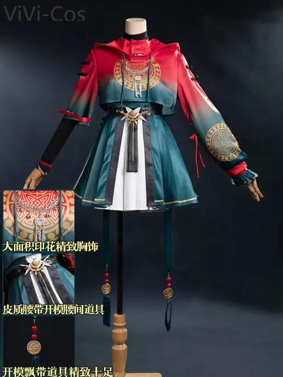 ViVi-Cos Gui Long Chao Ling женский костюм для косплея Cos Game аниме вечерние униформа Хэллоуин играть ролевая одежда одежда
ViVi-Cos Gui Long Chao Ling женский костюм для косплея Cos Game аниме вечерние униформа Хэллоуин играть ролевая одежда одежда