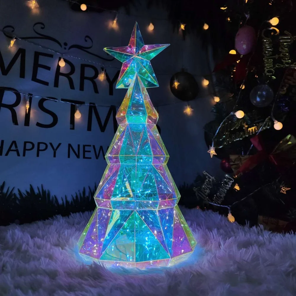 Rainbow Christmas Tree Night Light Ornament Christmas Decorations Crystal Star Lamp Home Desk Decor 2025 Navidad New Year Gifts
Rainbow Christmas Tree Night Light Ornament Christmas Decorations Crystal Star Lamp Home Desk Decor 2025 Navidad New Year Gifts