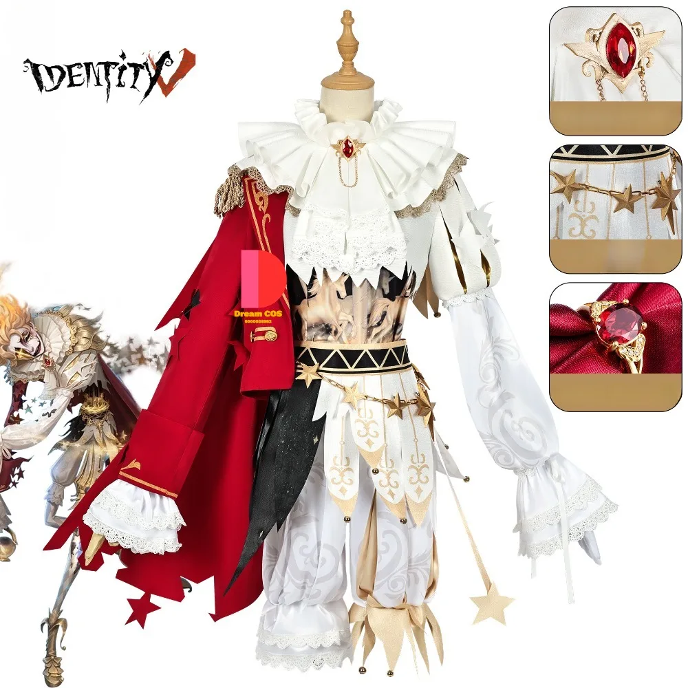 Game Identity V Brightest Starcos Joker Cosplay Costume for Men Weeping Clown Anime Clothes Halloween Cos Role Playing Comic Con
Game Identity V Brightest Starcos Joker Cosplay Costume for Men Weeping Clown Anime Clothes Halloween Cos Role Playing Comic Con