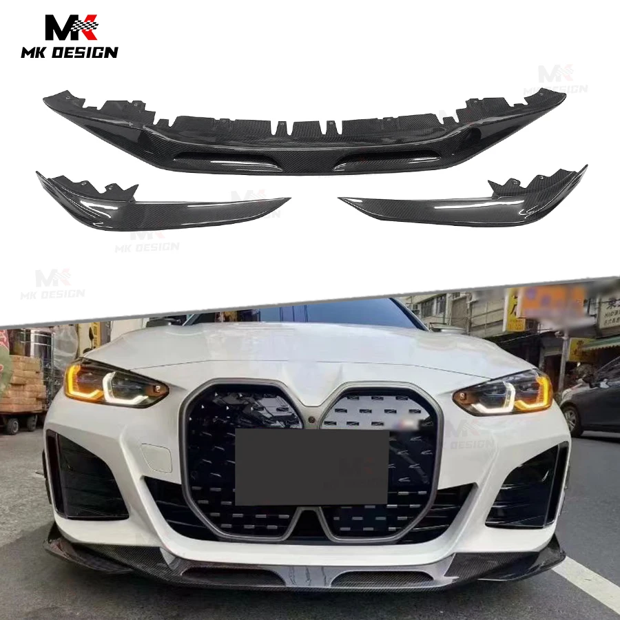 SQ Style Carbon Fiber Front Bumper Lip Chin Spoiler for BMW 4 Series G26 Sedan 2021+ Front Lip Side Splitters Auto Parts
SQ Style Carbon Fiber Front Bumper Lip Chin Spoiler for BMW 4 Series G26 Sedan 2021+ Front Lip Side Splitters Auto Parts