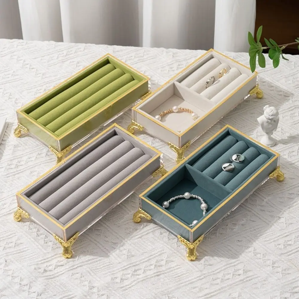 Velvet Jewelry Display Stand Vintage Bracelet Necklace Jewelry Tray Holder Desktop Storage Multifunctional Jewelry Organizer
Velvet Jewelry Display Stand Vintage Bracelet Necklace Jewelry Tray Holder Desktop Storage Multifunctional Jewelry Organizer