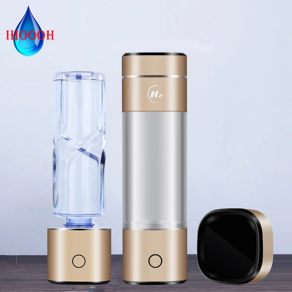 IHOOOH Portable Hydrogen Generator Water Bottle H2 Water Cup Anti Aging Alkaline SPE PEM Electrolysis Ionizer H2 Respiratory
IHOOOH Portable Hydrogen Generator Water Bottle H2 Water Cup Anti Aging Alkaline SPE PEM Electrolysis Ionizer H2 Respiratory