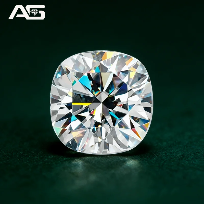 Super White D Color Square Cushion Cut Moissanite Stone 0.5-5.0ct Positive Pass Diamond Tester with GRA Certificate
Super White D Color Square Cushion Cut Moissanite Stone 0.5-5.0ct Positive Pass Diamond Tester with GRA Certificate