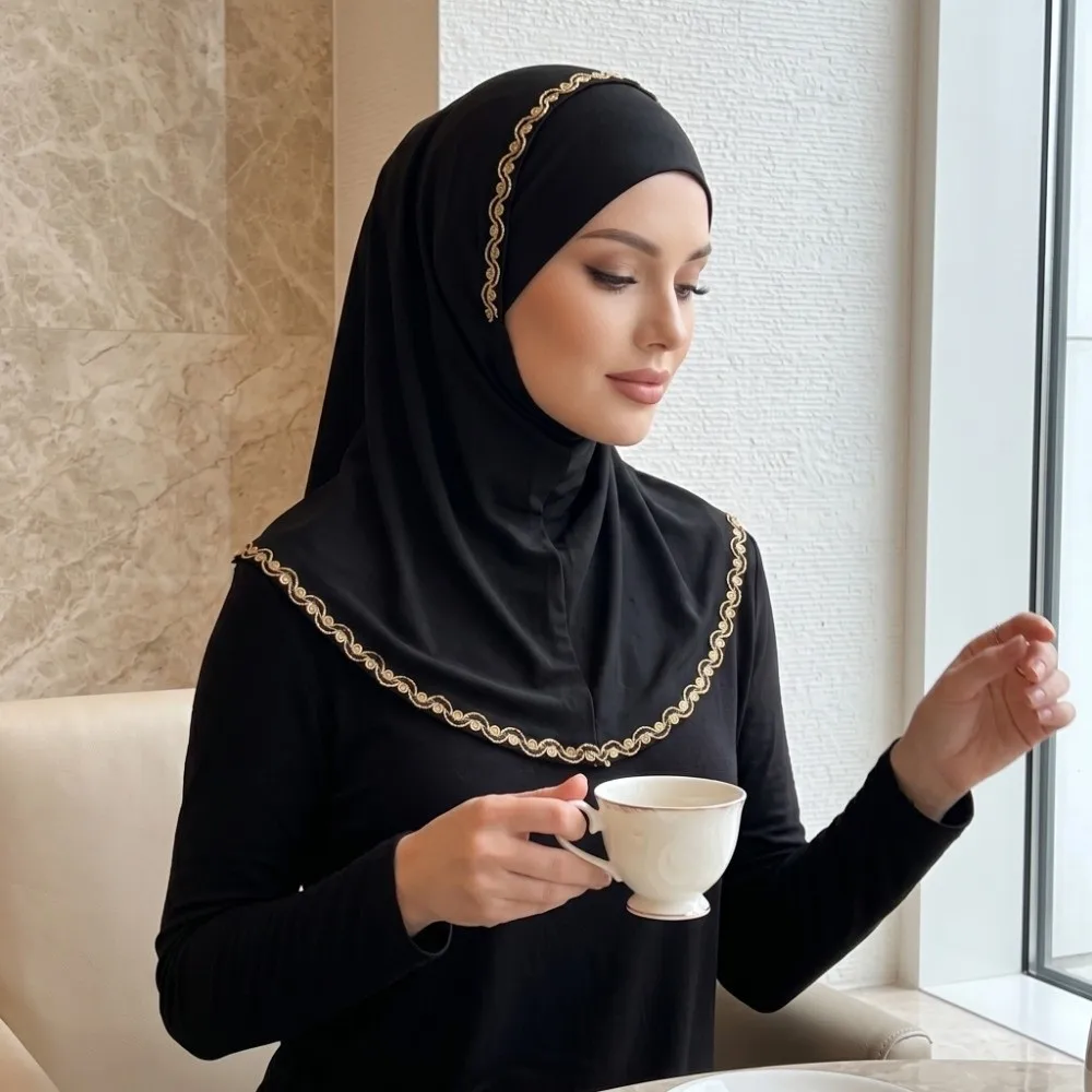 New Breathable Instant Headscarf Modal Stretch Full Cover Neck Underscarf Solid Color Plain Inner Cap Women
New Breathable Instant Headscarf Modal Stretch Full Cover Neck Underscarf Solid Color Plain Inner Cap Women