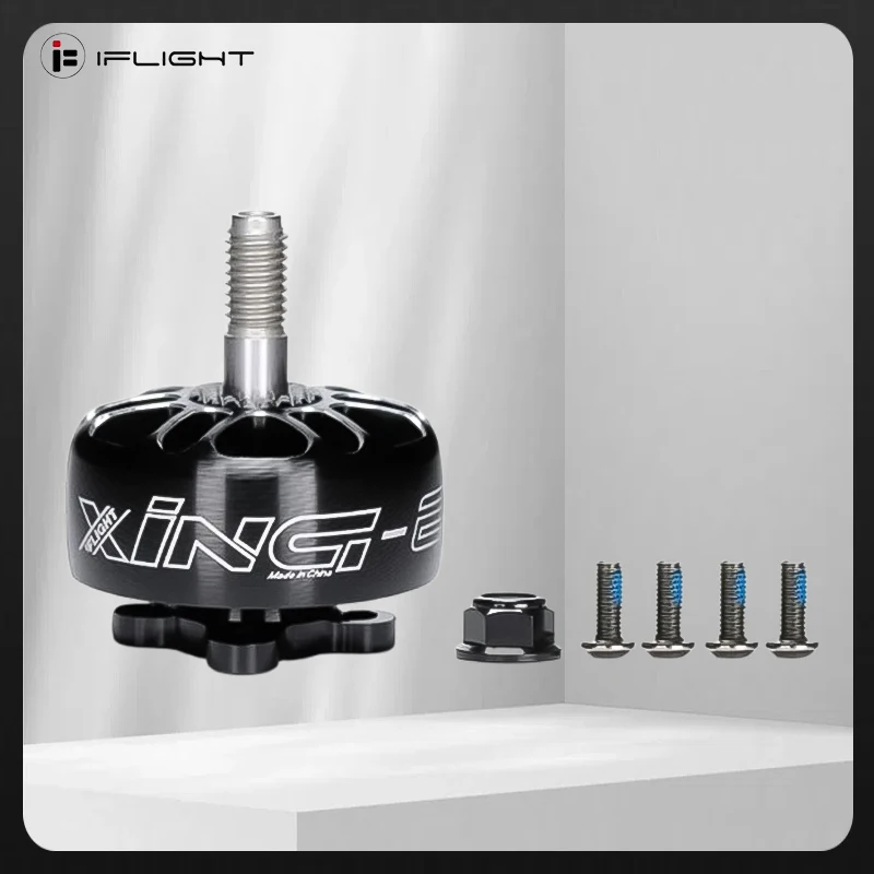 iFlight XING E Pro 2207 1800KV 6S /2450KV 2750KV 4S Brushless Motor for FPV RC Multicopter Racing Drone Parts DIY PARTS
iFlight XING E Pro 2207 1800KV 6S /2450KV 2750KV 4S Brushless Motor for FPV RC Multicopter Racing Drone Parts DIY PARTS