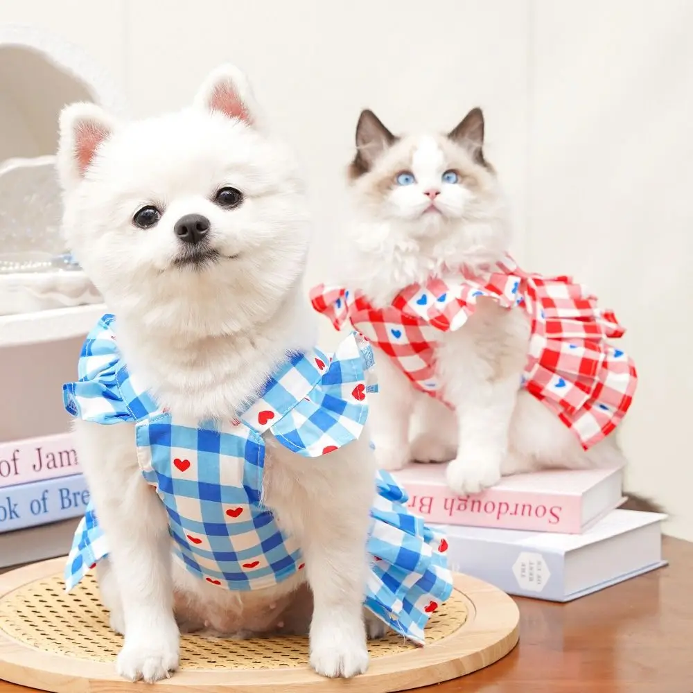 Pet Supplies Flying Sleeve Pet Clothes Soft Cute Dog Summer Vest Breathable Cat Princess Skirt for Puppy Cats
Pet Supplies Flying Sleeve Pet Clothes Soft Cute Dog Summer Vest Breathable Cat Princess Skirt for Puppy Cats