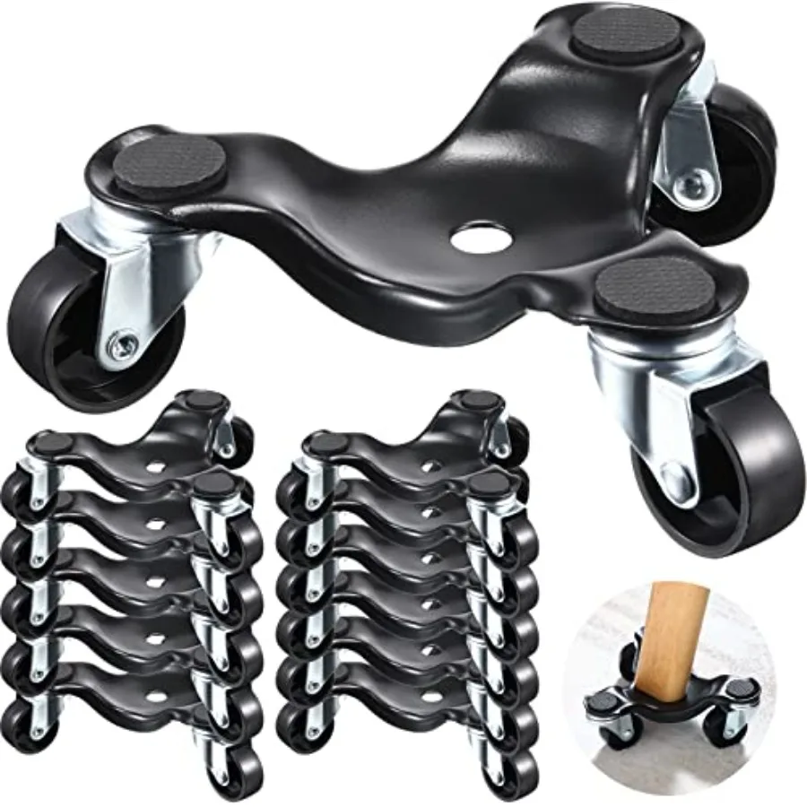 12 Pcs Furniture Moving Dolly 3 Wheel Steel Tri Dolly Heavy Duty Movers Mobile Rollers Triangle Swivel Caster Easy Moving Tool
12 Pcs Furniture Moving Dolly 3 Wheel Steel Tri Dolly Heavy Duty Movers Mobile Rollers Triangle Swivel Caster Easy Moving Tool