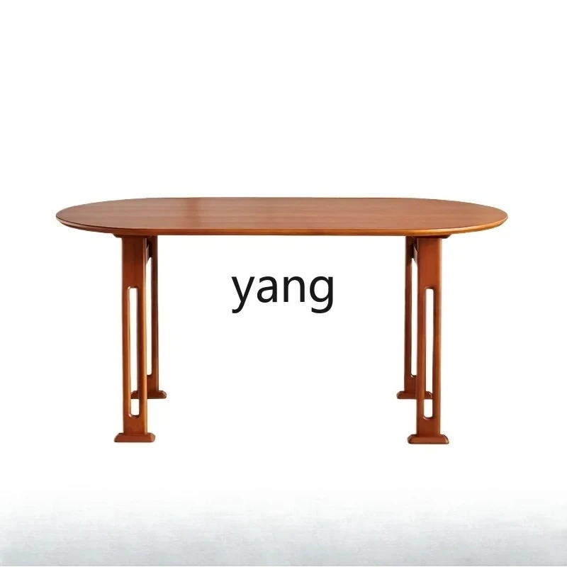 LH Nordic retro solid wood desk book chair home antique oval study table
LH Nordic retro solid wood desk book chair home antique oval study table