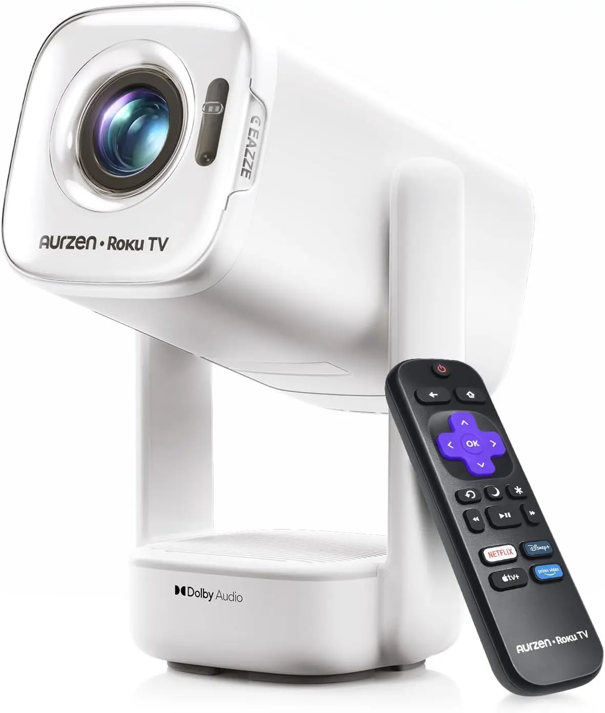 Roku TV USB-C Powered Smart Portable Projector with Wifi and Bluetooth, D1R air Roku TV Built-in, Native 1080P, DoIby Audio, Min
Roku TV USB-C Powered Smart Portable Projector with Wifi and Bluetooth, D1R air Roku TV Built-in, Native 1080P, DoIby Audio, Min
